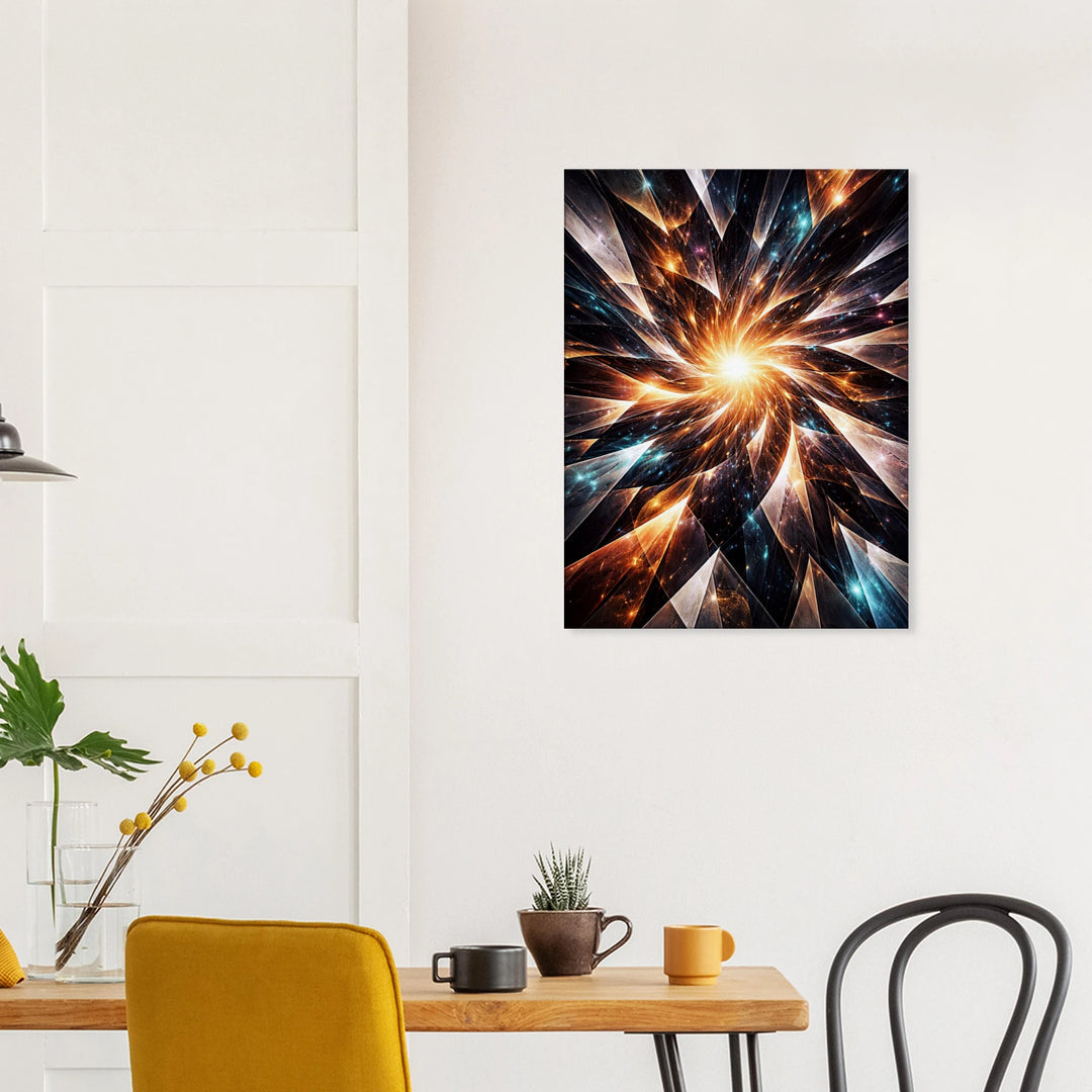 Fragmented Flow – Wenn Brüche zu Bewegung werden - Simpls space print - Print Material