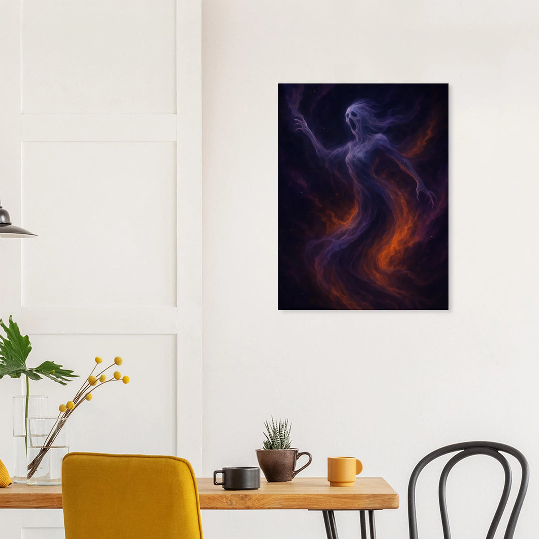 Cosmic Banshee- Halloween - Simpls space print-Print Material