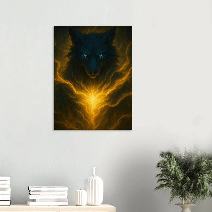 Shadow Beast - Simpls space print - Print Material