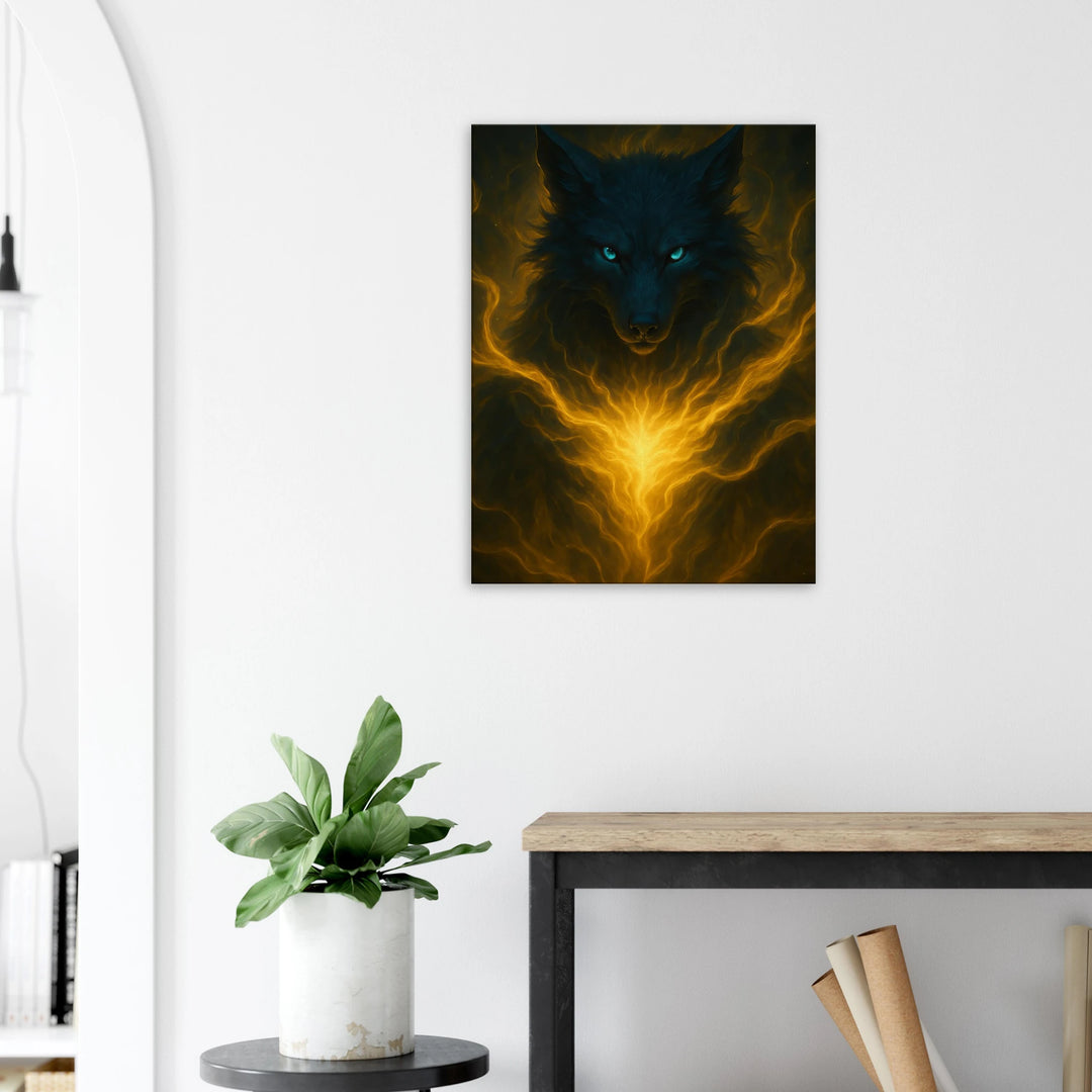 Shadow Beast - Simpls space print - Print Material