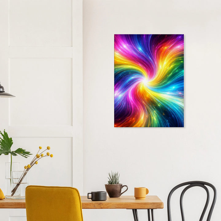 Sonic Saturation – Wo Farbe zu Bewegung wird - Simpls space print-Print Material