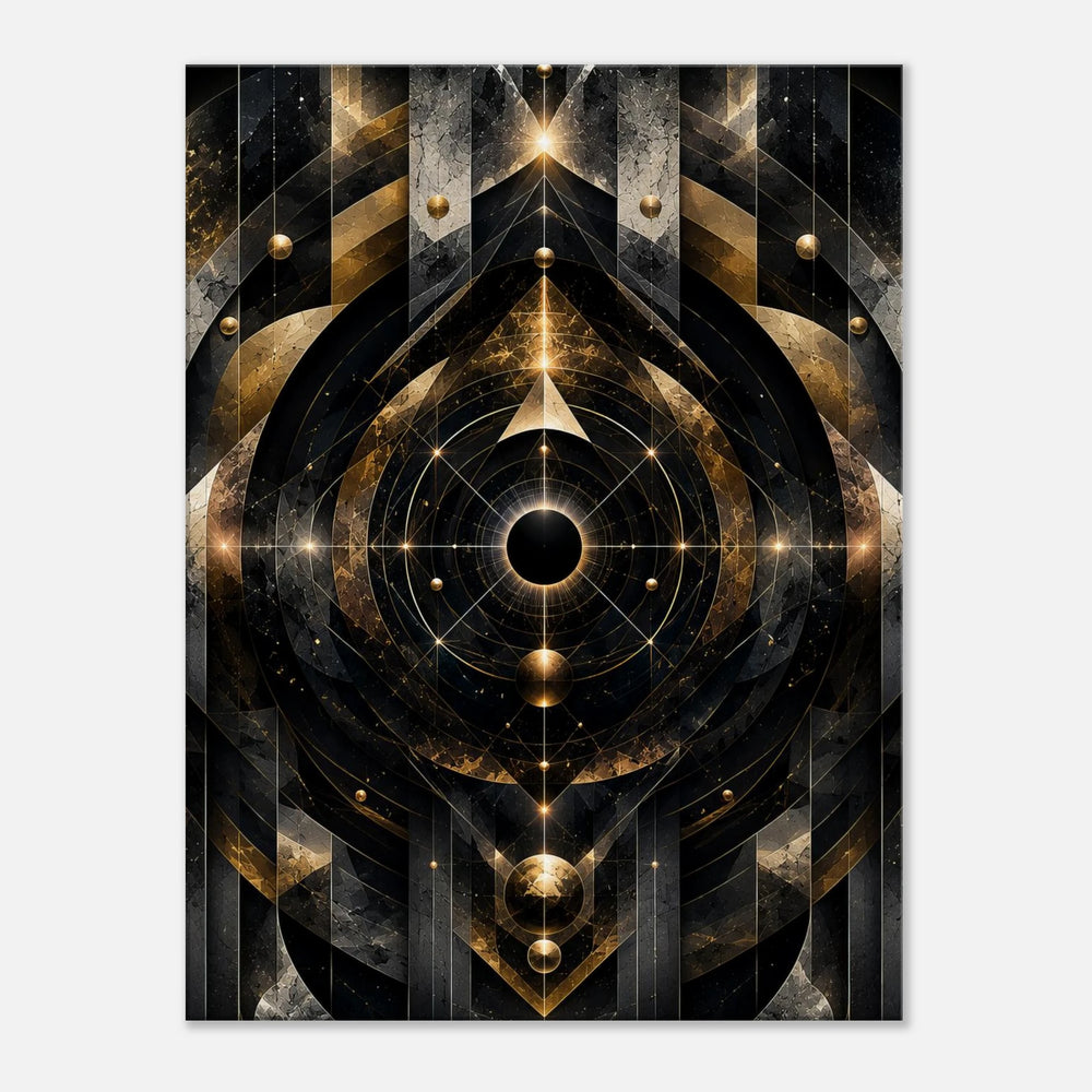 Eventide Engine – Wo kosmische Präzision erwacht - Simpls space print-Print Material