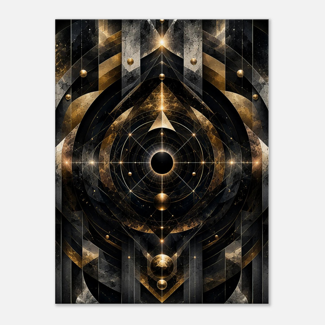 Eventide Engine – Wo kosmische Präzision erwacht - Simpls space print-Print Material