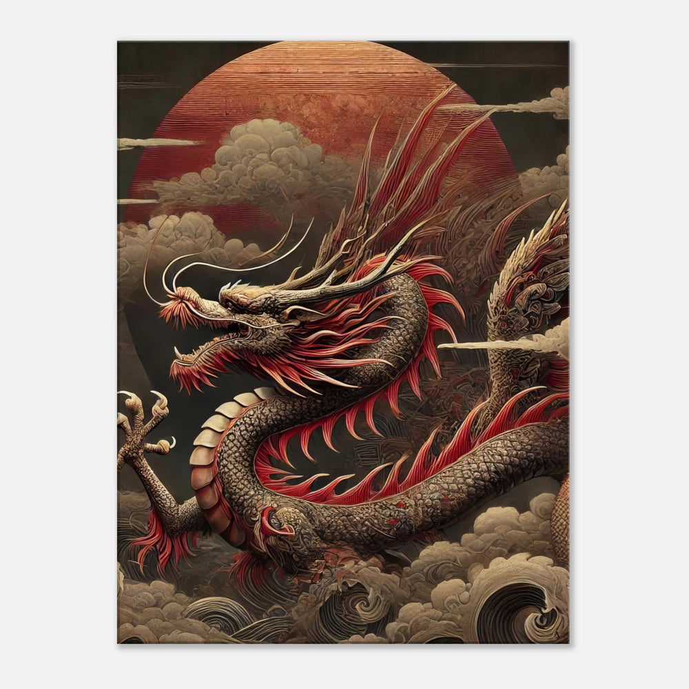 Asia - dragon - Simpls space print - Print Material