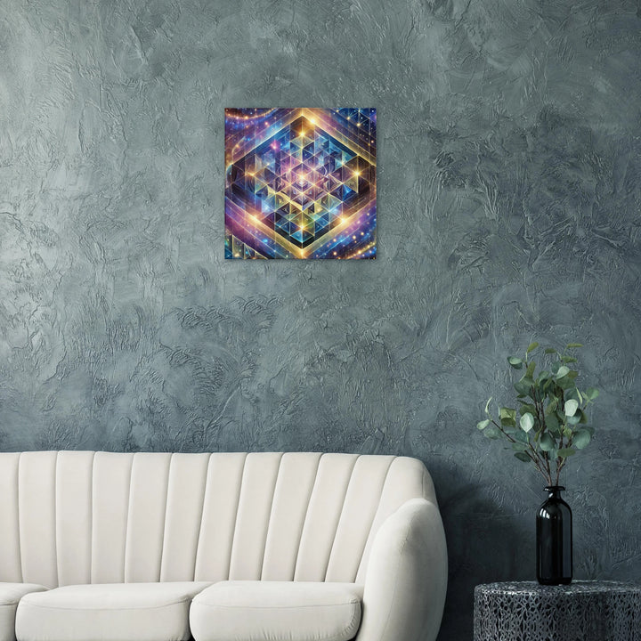 Geometrix - Leinwand - Simpls space print - Print Material