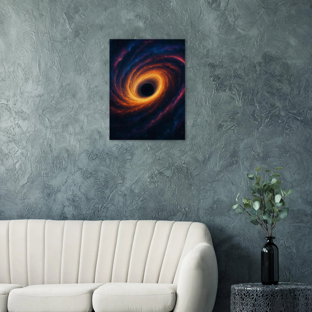Graviton Collapse – Die stille Kraft des Verschwindens - Simpls space print-Print Material
