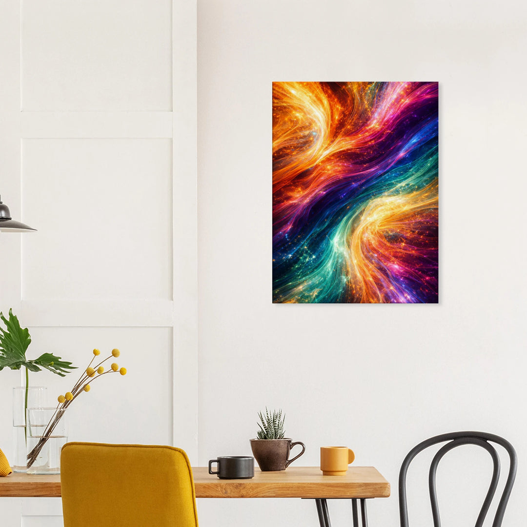 Prismwave – Wenn Licht zu Gefühl wird - Simpls space print-Print Material