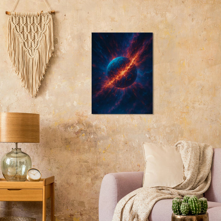 Zero Point - Leinwand - Simpls space print - Print Material