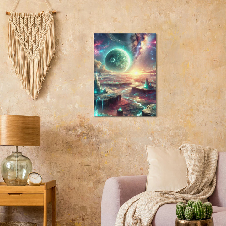 Other World 2.0 – Wo Träume neue Welten erschaffen - Simpls space print-Print Material