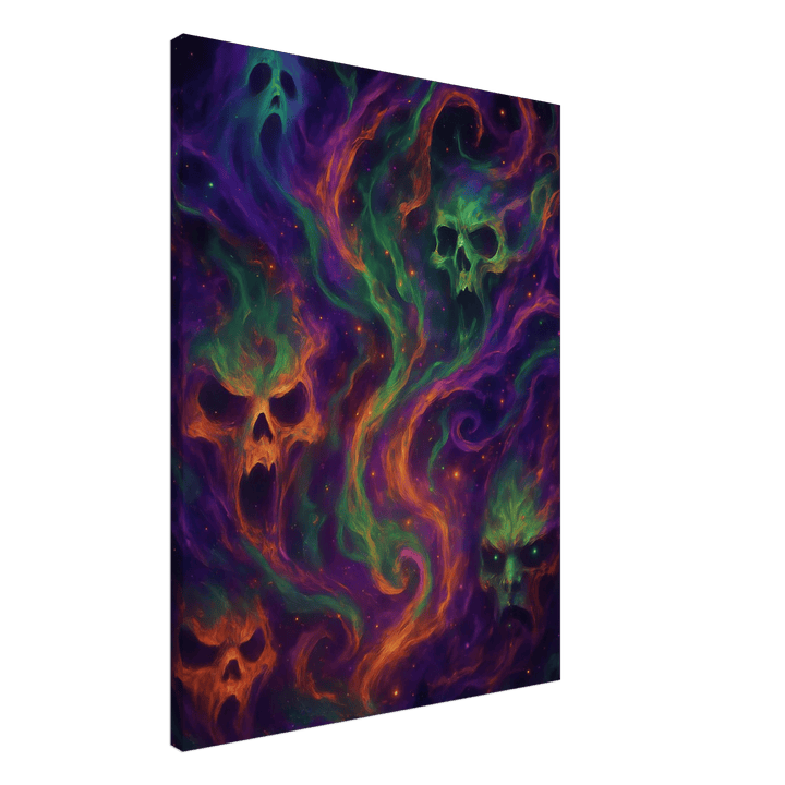 Ghoul Nebula - Halloween - Simpls space print - Print Material