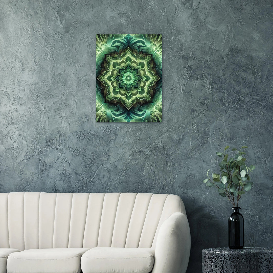 Whispers of Green - Simpls space print - Print Material