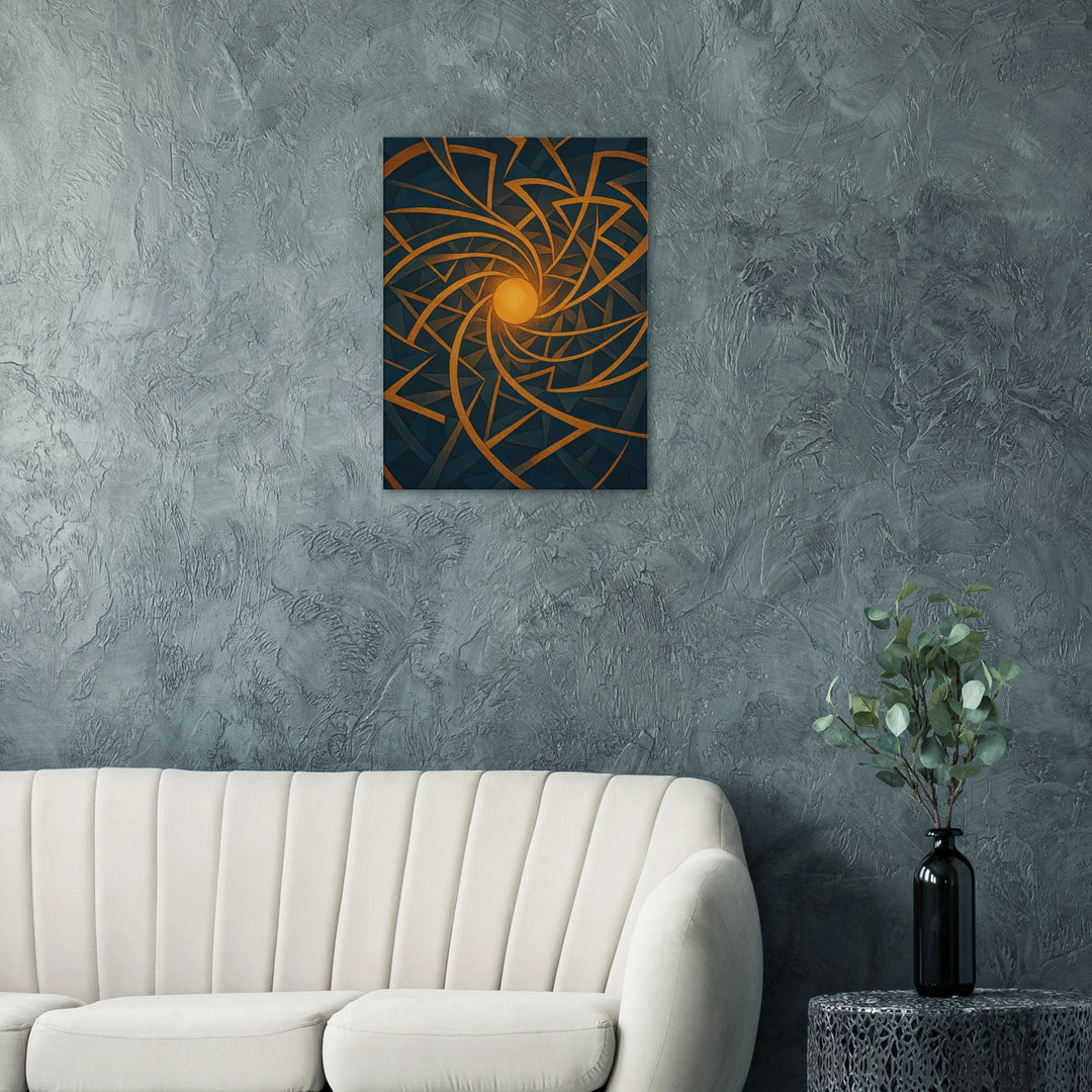 Astral Angles – Wenn das Universum in Geometrie träumt - Simpls space print-Print Material