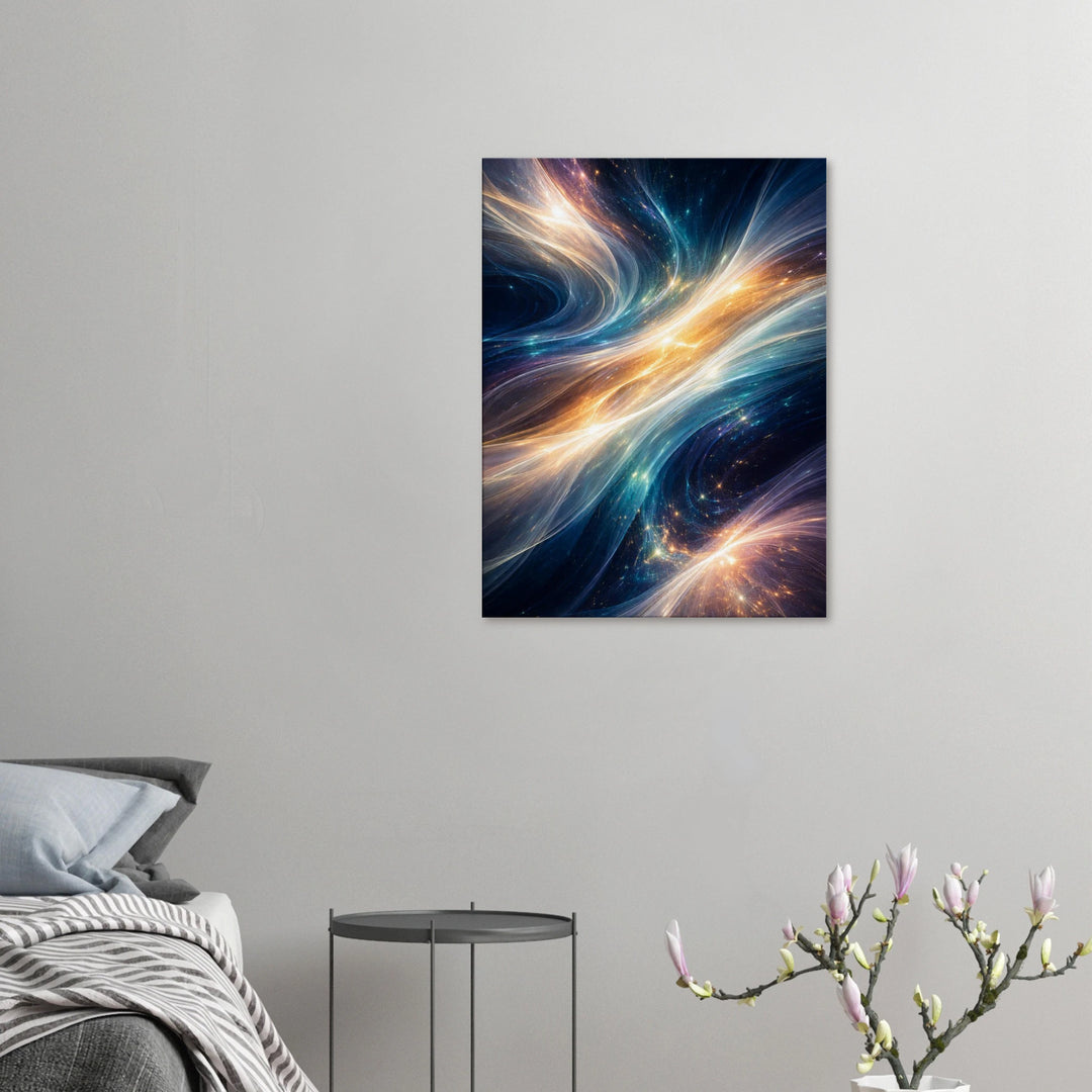 Electric Pulse – Der Moment, in dem Energie lebendig wird - Simpls space print - Print Material