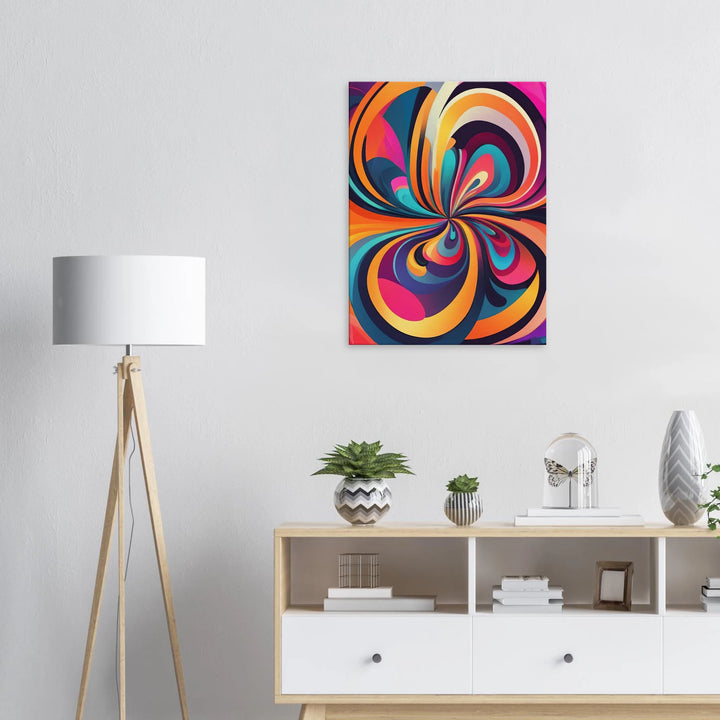 FarbenLauf – Wenn Farben zu tanzen beginnen - Simpls space print-Print Material