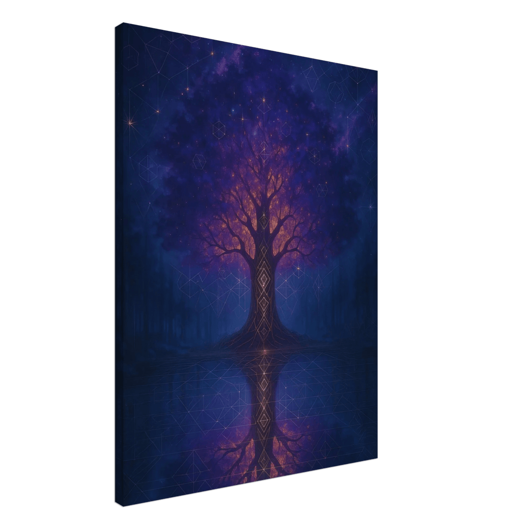 Spirit Tree - Simpls space print - Print Material
