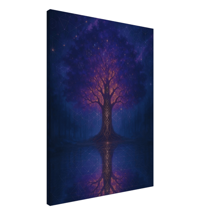 Spirit Tree - Simpls space print - Print Material