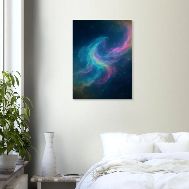 Astral Mirage – Wo Träume durch das Universum tanzen - Simpls space print-Print Material