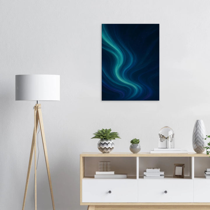 Aurora Veins – Wenn der Himmel durch deine Seele fließt - Simpls space print-Print Material