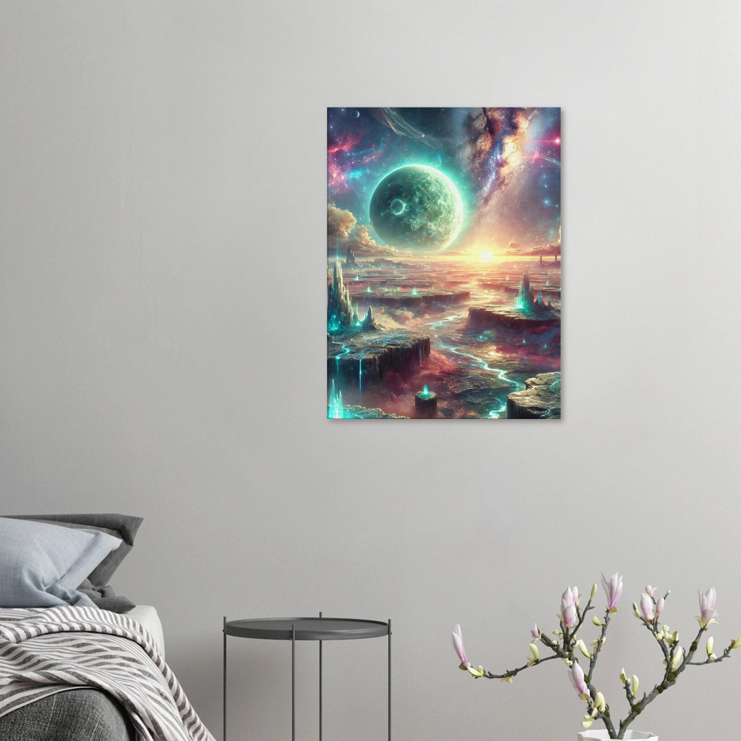Other World 2.0 – Wo Träume neue Welten erschaffen - Simpls space print-Print Material