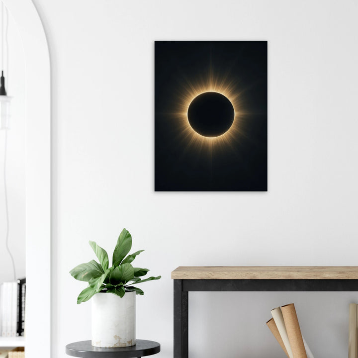 Eclipse Halo - Simpls space print - Print Material
