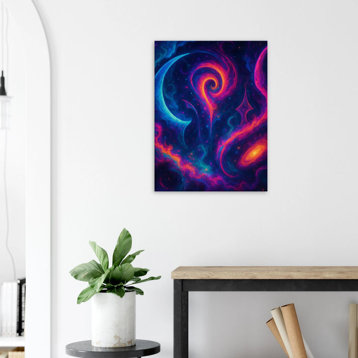 Dreams of the Void – Wenn das Universum zu träumen beginnt - Simpls space print-Print Material