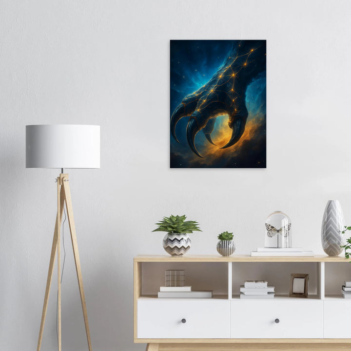 Celestial Claw – Die Kraft der Sterne in ihrer wildesten Form - Simpls space print-Print Material