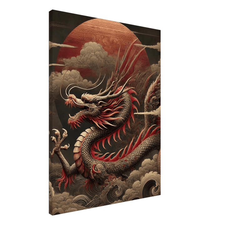 Asia - dragon - Simpls space print - Print Material