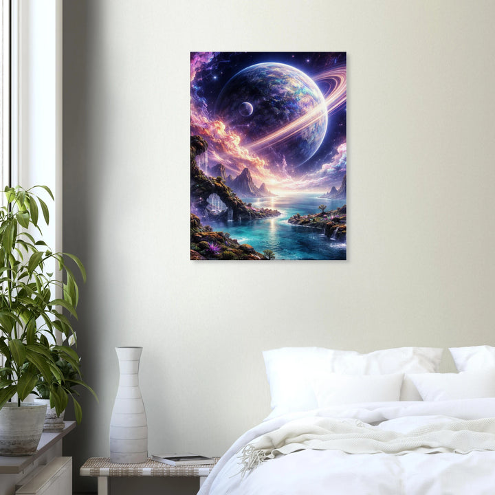 Lucid Orbit – Wo Träume den Kosmos berühren - Simpls space print-Print Material