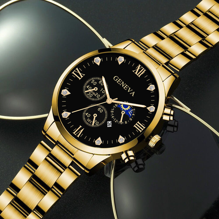 Geneva Business Uhr Gold