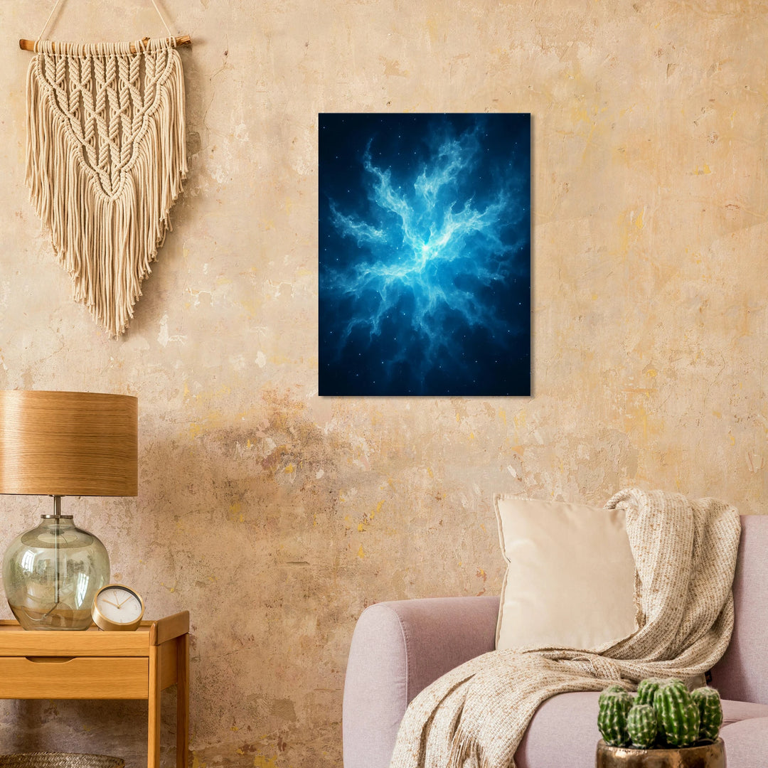 Frostborn Nebula - Simpls space print - Print Material