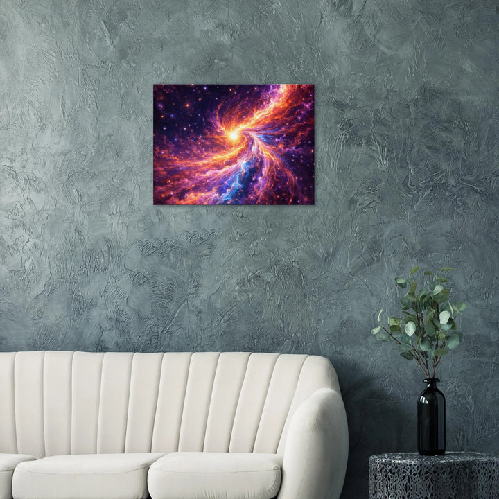 Plasma Veil – Der Schleier aus Energie und Erwachen - Simpls space print-Print Material
