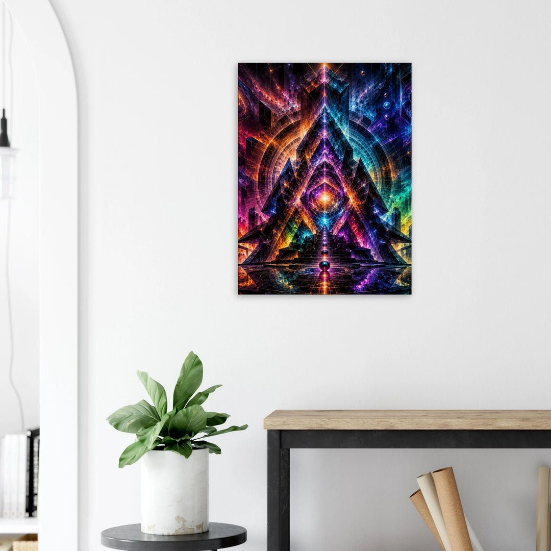 Nexorium – Wo alles auf einen Punkt zuläuft - Simpls space print-Print Material