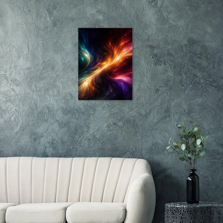 Rasidual Hue – Wo Licht und Tiefe verschmelzen - Simpls space print-Print Material