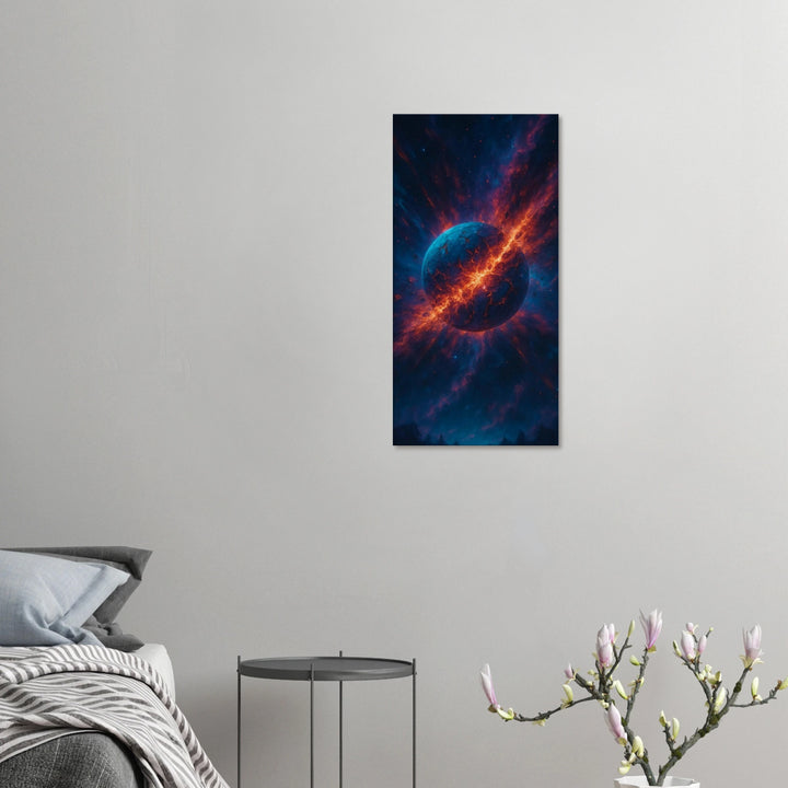 Zero Point - Leinwand - Simpls space print - Print Material