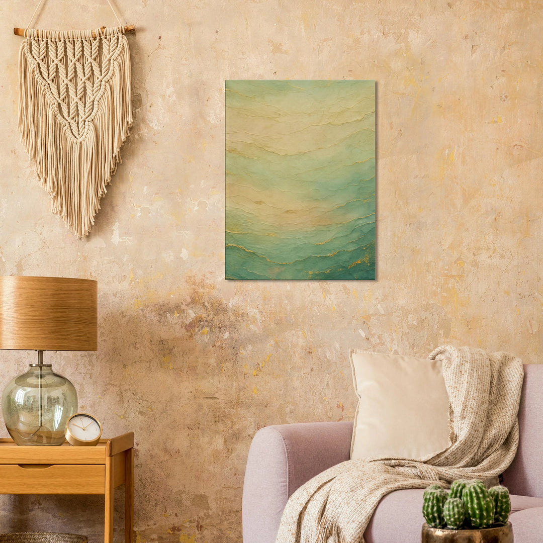 Healing Surface – wo sanfte Farben deine Seele streicheln - Simpls space print-Print Material