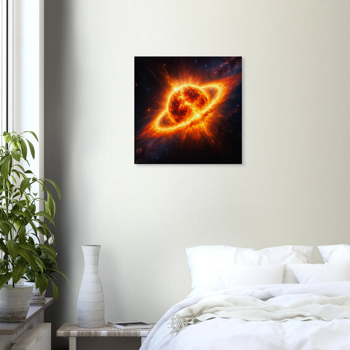 Inferno – Die brennende Geburt des Kosmos - Simpls space print-Print Material