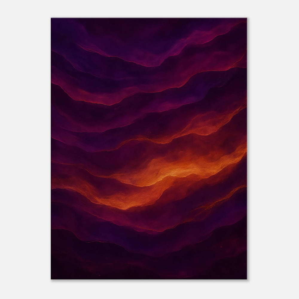 Twilight Layers – Die stille Tiefe zwischen Tag und Nacht - Simpls space print-Print Material
