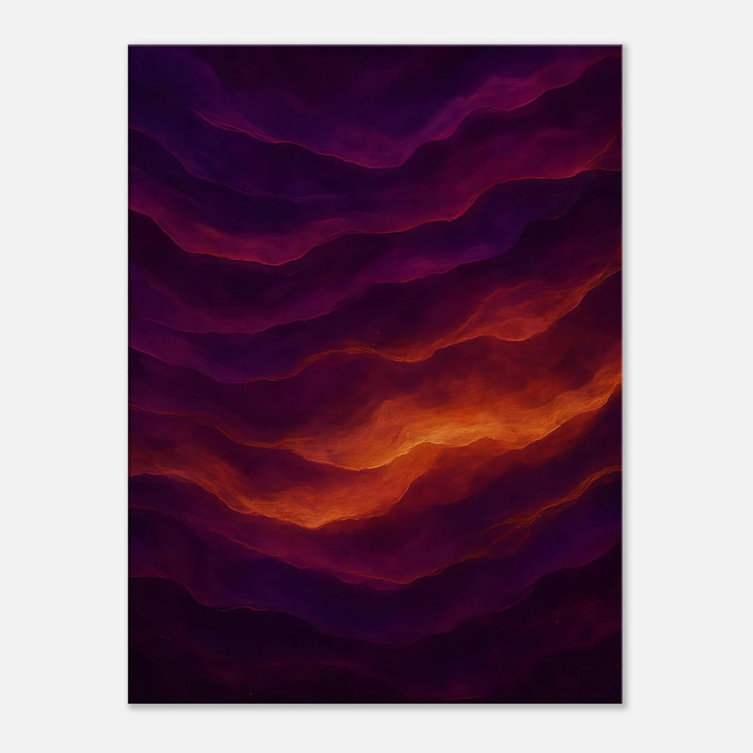 Twilight Layers – Die stille Tiefe zwischen Tag und Nacht - Simpls space print-Print Material