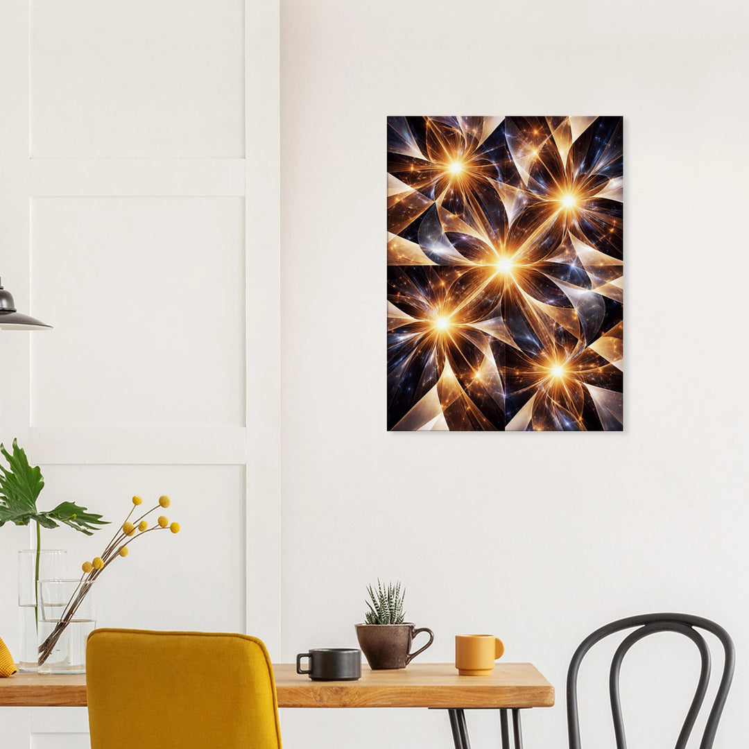 Kaleido Form – Das Licht deiner innersten Muster - Simpls space print-Print Material
