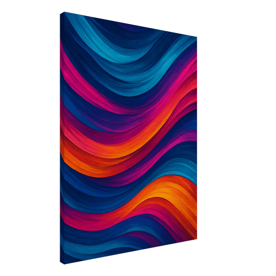 Chroma Waves - Simpls space print - Print Material