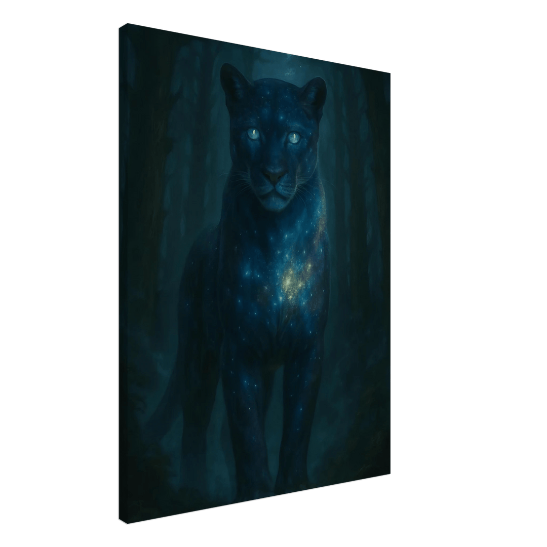 Astral Panther - Leinwand - Simpls space print - Print Material
