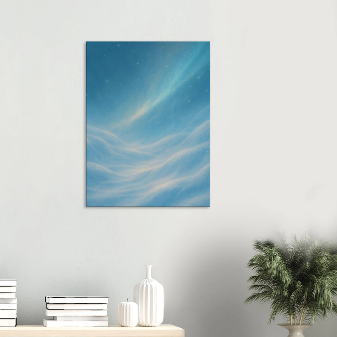 Snowdrift Silence - Simpls space print - Print Material