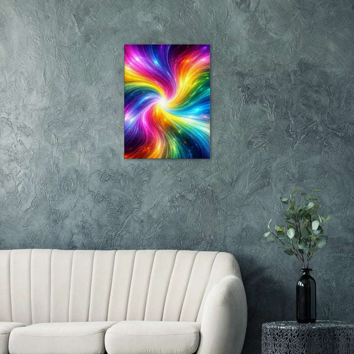 Sonic Saturation – Wo Farbe zu Bewegung wird - Simpls space print-Print Material