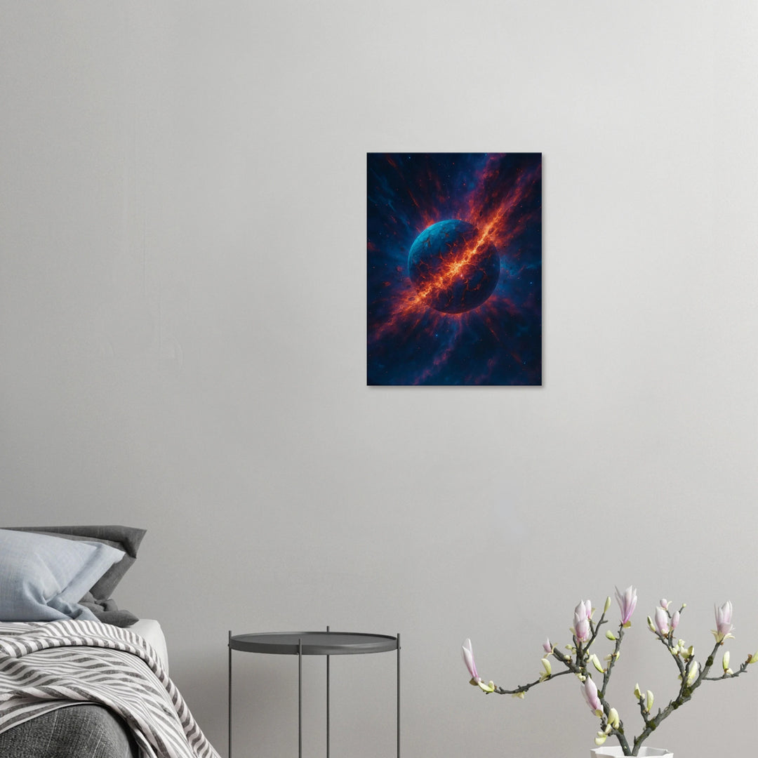Zero Point - Leinwand - Simpls space print - Print Material
