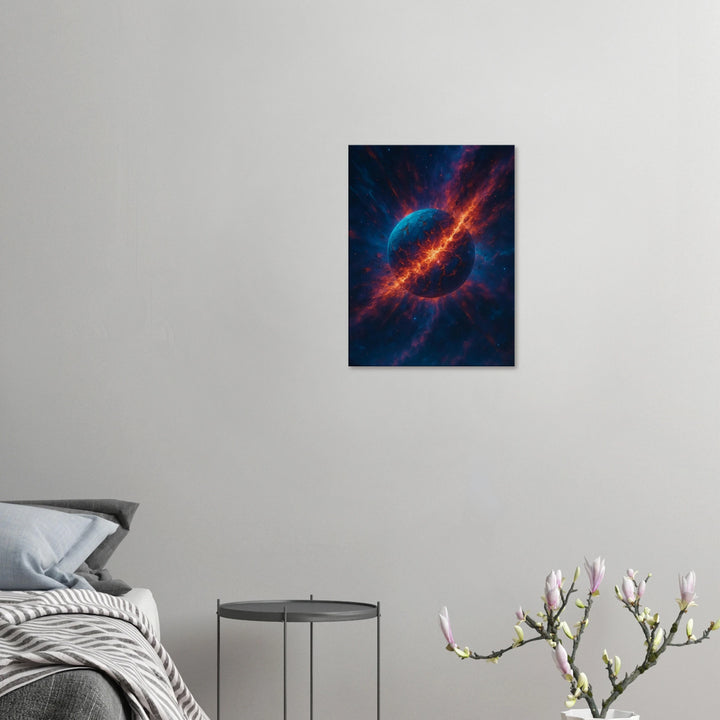 Zero Point - Leinwand - Simpls space print - Print Material