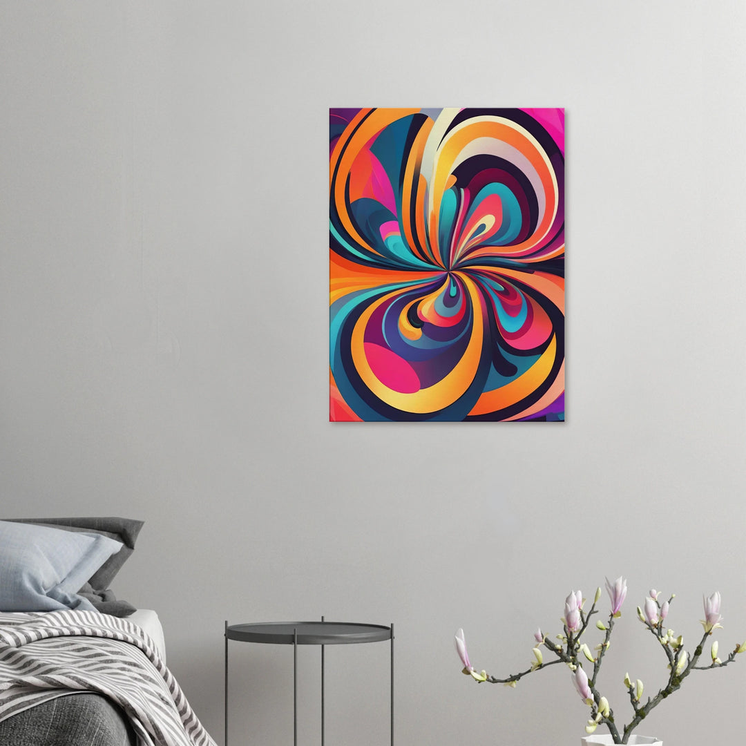 FarbenLauf – Wenn Farben zu tanzen beginnen - Simpls space print-Print Material