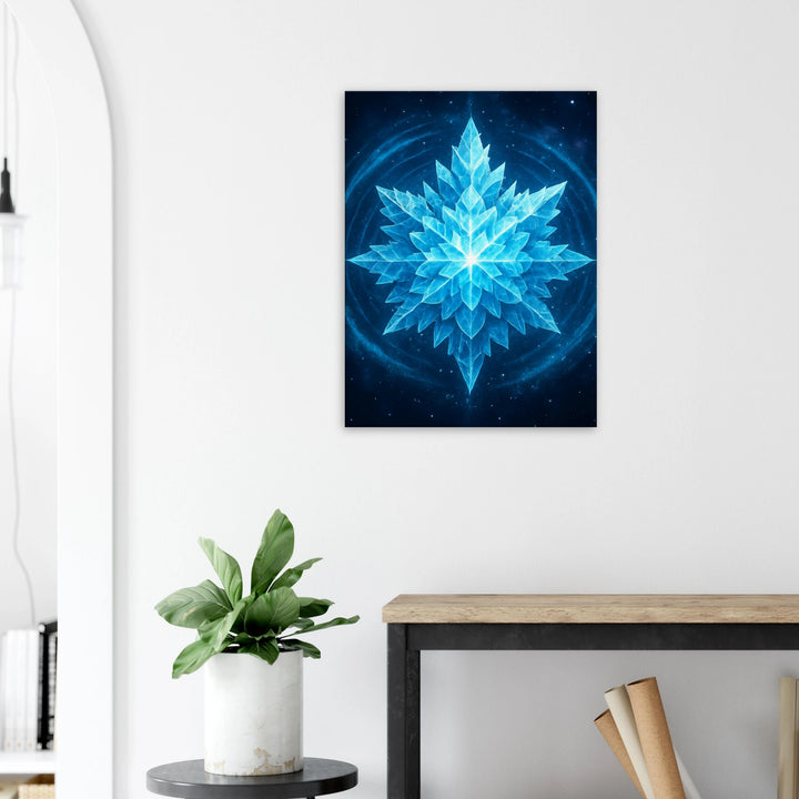 Crystal Pulse - Simpls space print - Print Material