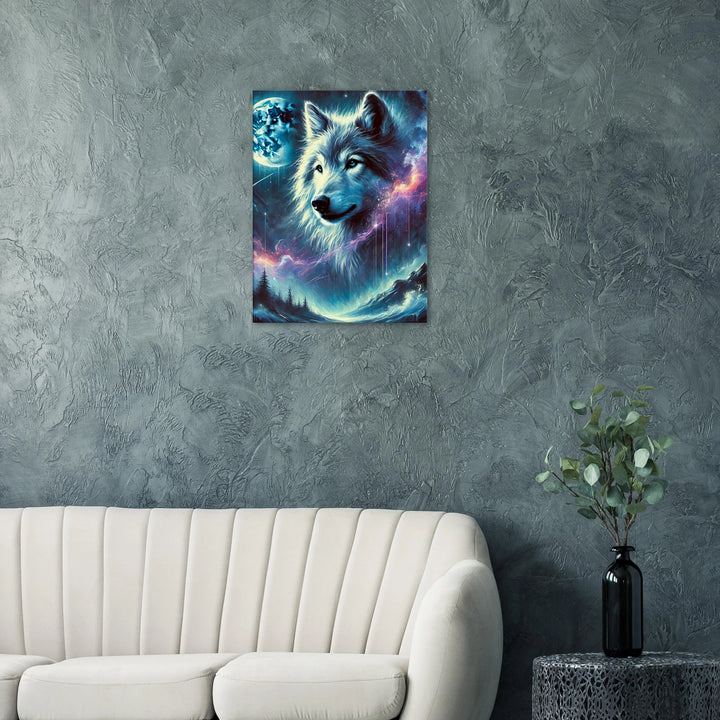 Moonshine - Wolf - Simpls space print - Print Material