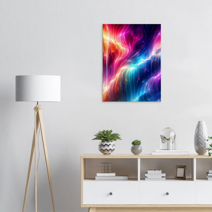 Emotive Overflow – Wenn Gefühle zu Licht werden - Simpls space print-Print Material