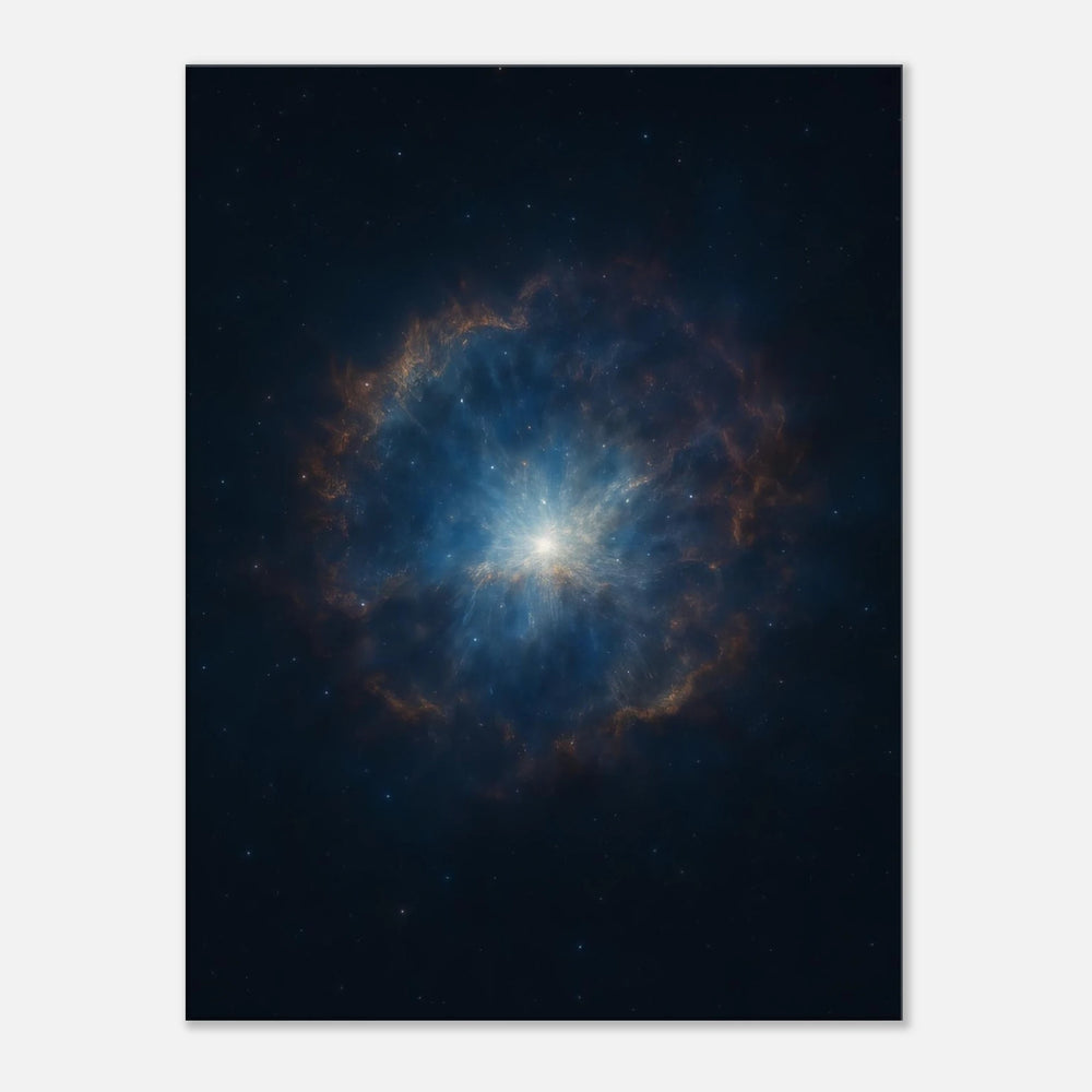 Supernova Silence - Simpls space print - Print Material